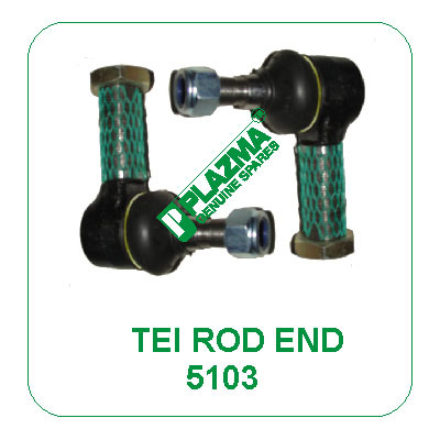 Tie Rod End Thick 5103 - Steel, 100 mm, M12x1.5 Thread, Green | Durable, Reliable Steering Control