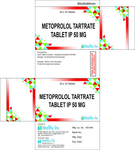 Metoprolol Tartrate IP