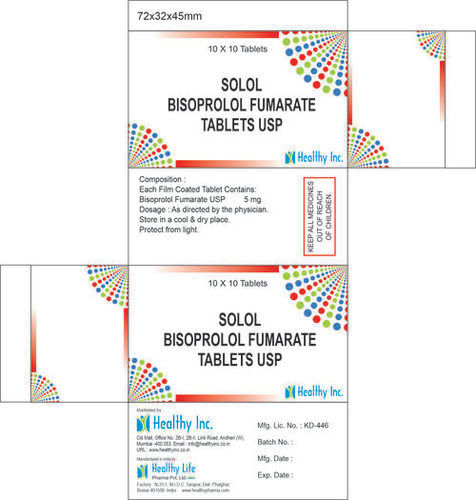 Bisoprolol Fumarate Tablets Usp Cool & Dry Place