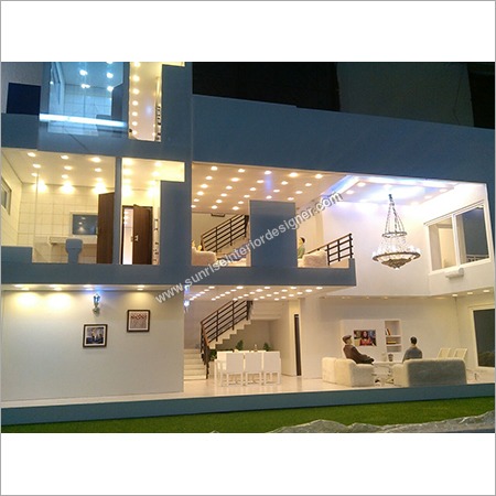 Exterior Apartment Model Designing