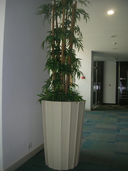 Solid Surface Planters