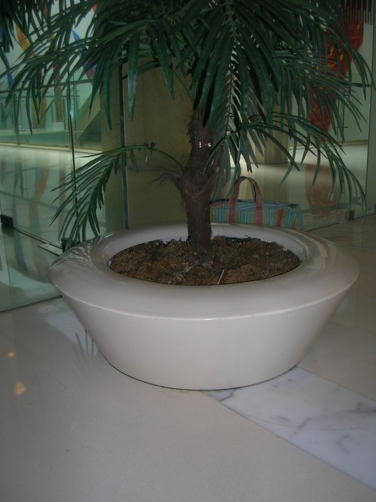 Solid Surface Planters