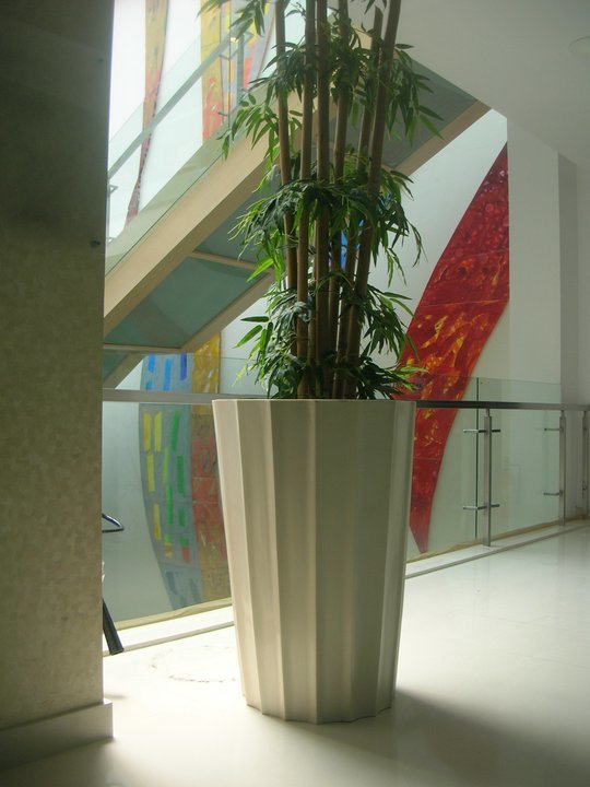 Solid Surface Planters