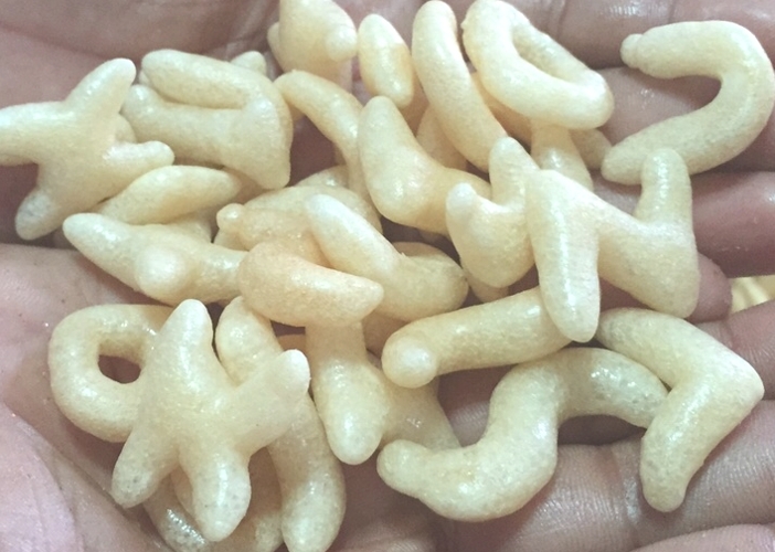 ABCD Shaped Fryums