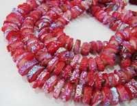 Red Solar Quartz Slices