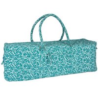Turquoise Full Print  Yoga Kit Bag