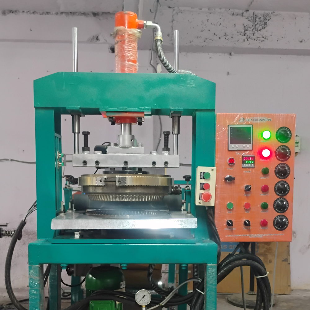 Fully Automatic Hydraulic Thali Making Machine - Capacity: 2100 Pcs/hr