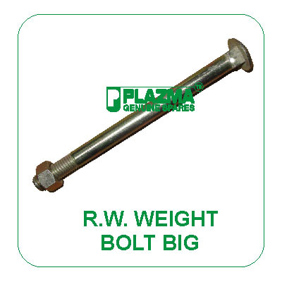R.W.Weight Bolt Big Green Tractors - Steel, Variable Dimensions, Zinc-Plated | Durable, Corrosion Resistant, Precise Fit