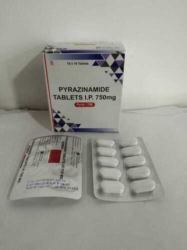 Pyrazinamide Tablet IP 750 MG