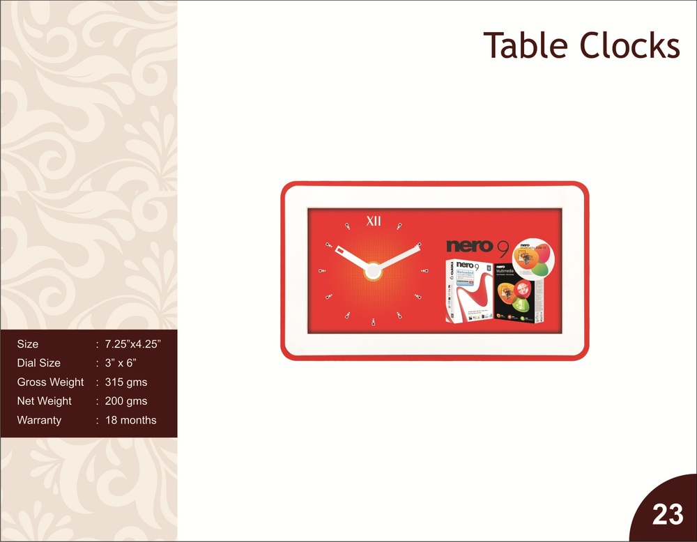 Table Clocks