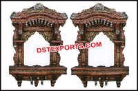 Wedding Wooden Handicraft Jharokha Frame  