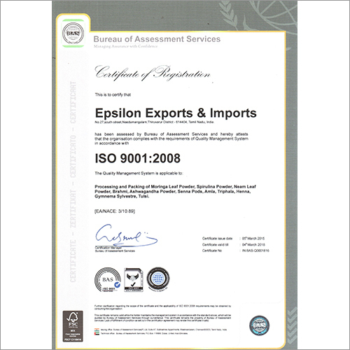 ISO Certificate (1)