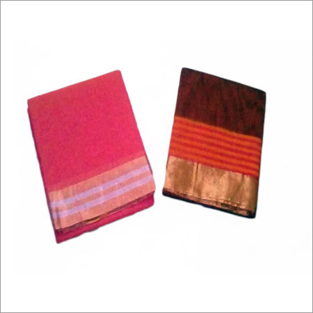 Colored Silk Cotton Sarees