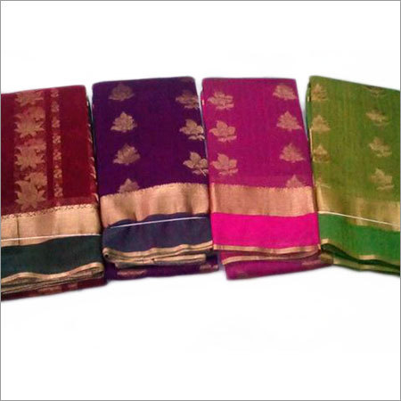 Multi Colored Silk Cotton Sarees