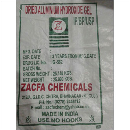 Dried Aluminum Hydroxide Gel
