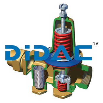 Cutaway Model Pressure Reducing Valve By DIDAC INTERNATIONAL