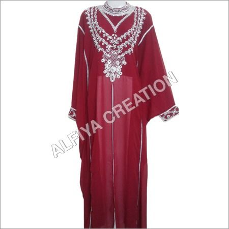 Crystal Work Embroidery Kaftan