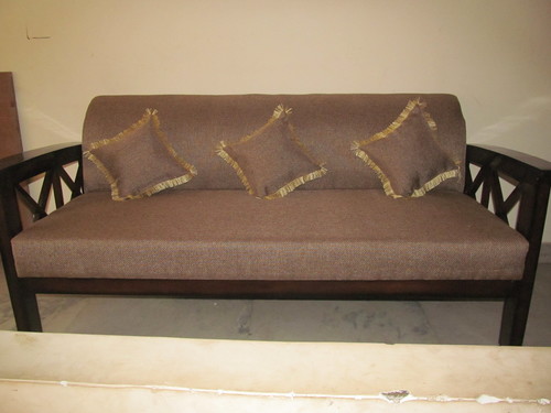 Colored Wooden Sofa Set