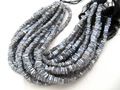 Mystic Labradorite Rondelle Beads