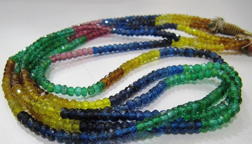 Multi Sapphire beads