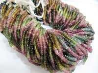 Stone Multi Color Tourmaline Beads