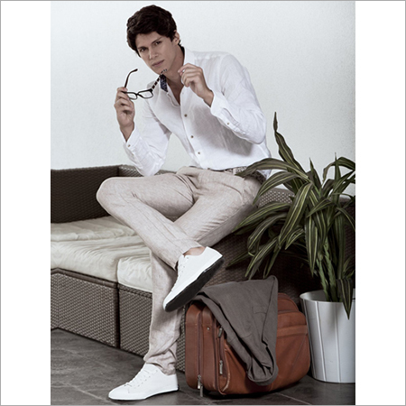 Mens Linen Trouser