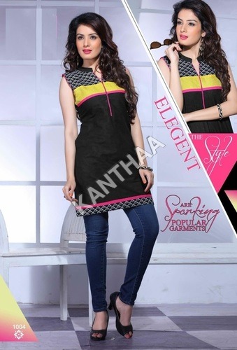 Cotton Blend Knee-Length Sleeveless Dress - S,M,L,XL, Black, Stylish Design, Comfortable Fit, Breathable Fabric, Durable Material