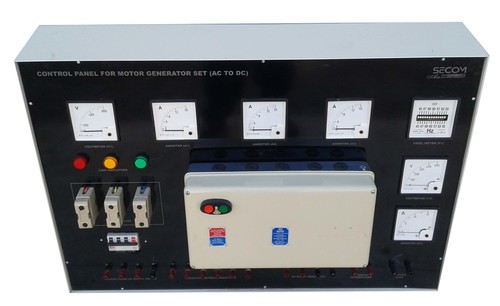Control Panel Motor Generator Set (Ac To Dc)