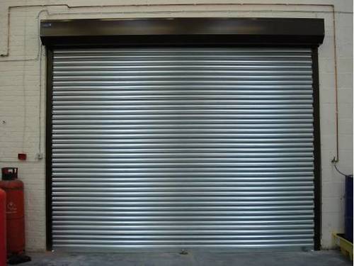 Galvanised Rolling Shutter
