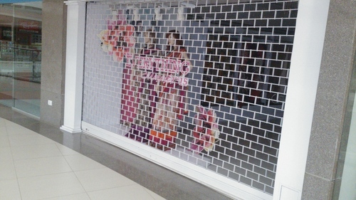 Steel Grill Rolling Shutter