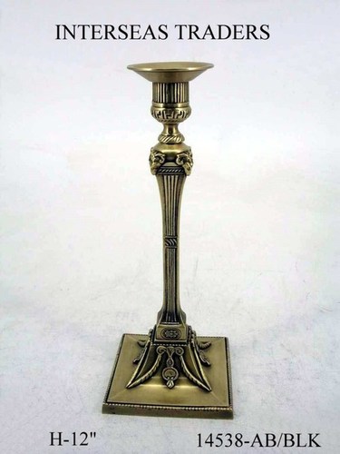 Solid Brass Candle Stand - Handmade Elegant Design | High Durability Attractive Look Easy to Clean