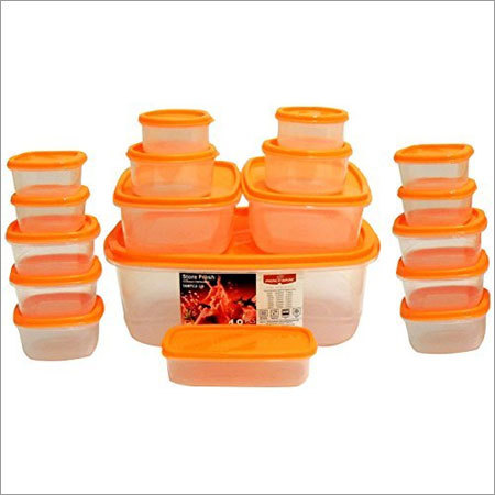 Princeware SF Package Container Set, 18-Pieces, Orange