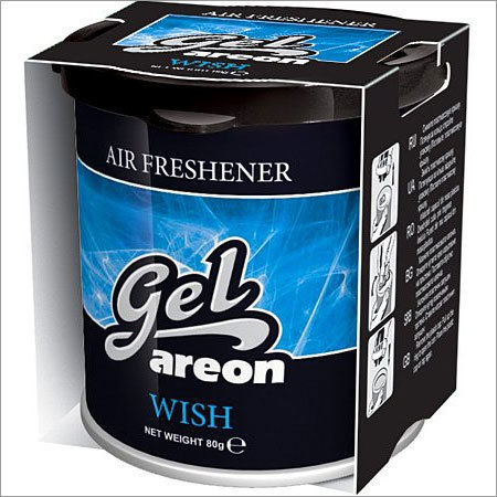 Areon Black Crystal Gel Air Freshener for Car (80 g)