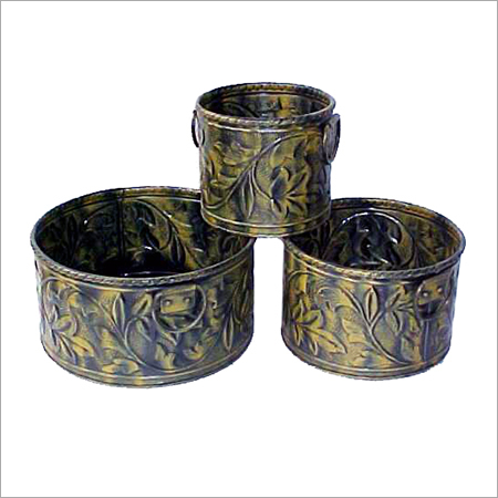 Iron Designer Planters