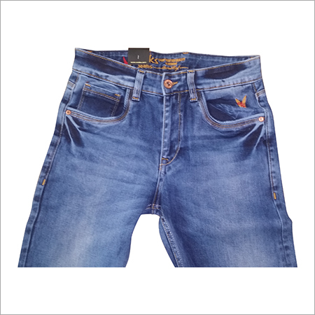 Relaxed Blue Denim Jeans