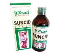 SUNCID Syrup (Herbal medicine in acid peptic)