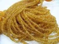 Yellow Citrine Strands