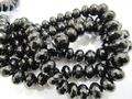 Black Spinel Box Beads