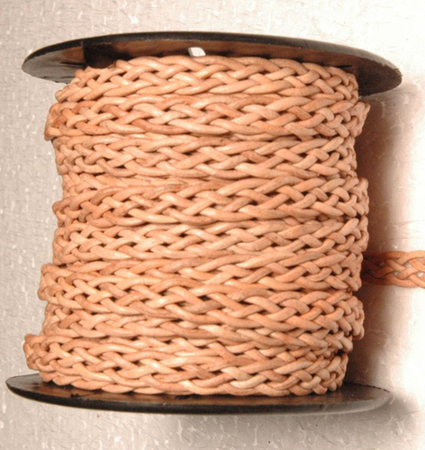 Flat Ply Braided Leather Cords