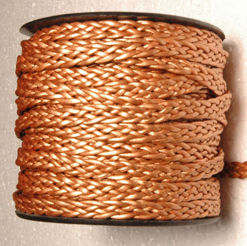 Braided Leather Bolo Cord