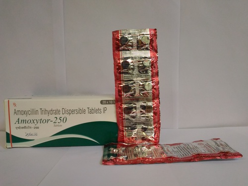 Amoxycillin Trihydrate Dispersible 250 mg Tablet