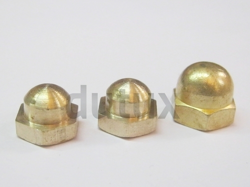 Brass Hex Dome Nut Manufacturer, Supplier, Exporter