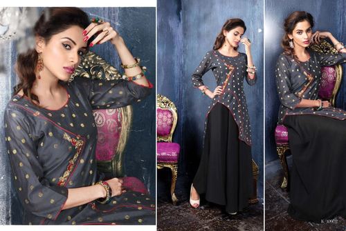 Black Fancy Designer Kurtis