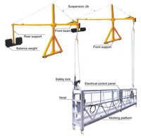 Suspended Rope Platform - Durable Nylon Material , Lightweight And Versatile Design For Safe Elevated Use