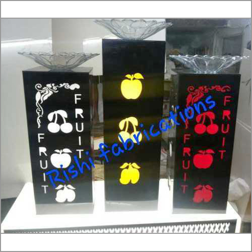 Acrylic Pillars Flower Plater