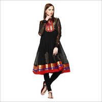 Black Printed Ladies Suits