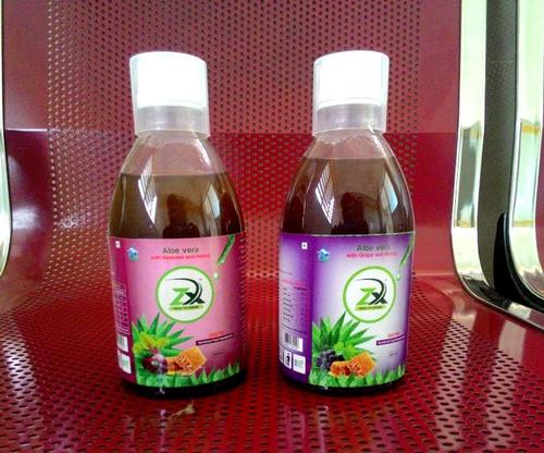 ALOE VERA JUICE WITH GRAPE AND HONEY