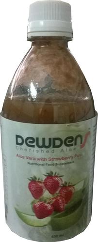 ALOE VERA JUICE WITH STRAWBERRY PULP