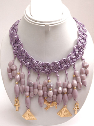 Ladies Leather Necklace
