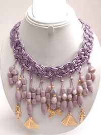 Ladies Leather Necklace